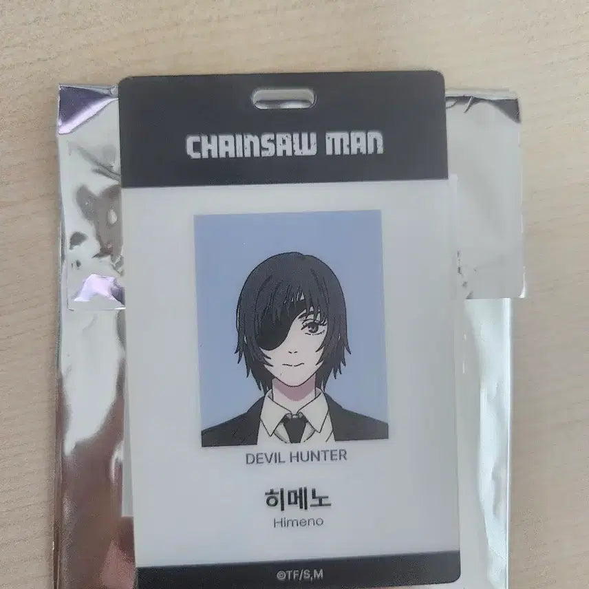 [BUNJANG] Chainsaw Man Himeno ID Card / 체인소맨 팝업 히메노 아이디 카드