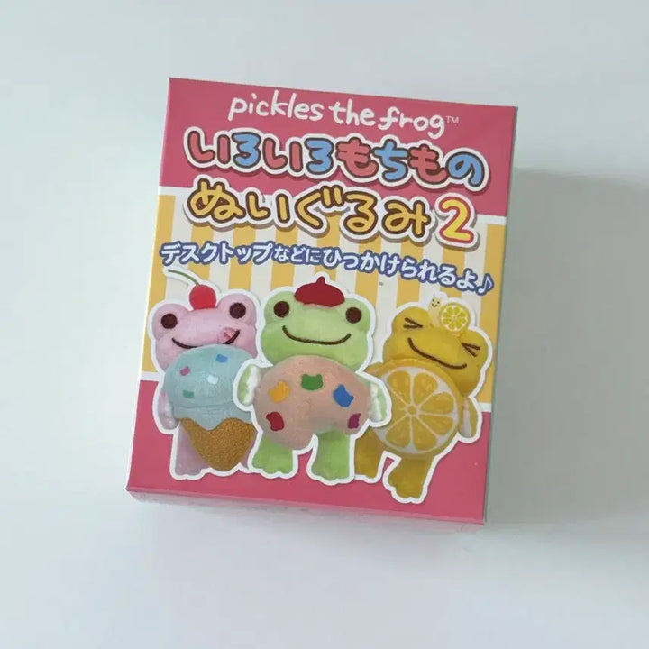 [BUNJANG] Pickles the Frog Mochi Mochi Doll Season 2 Ice Cream Hat / 피클스 pickles the frog 모찌모찌 인형 2탄 아이스크림