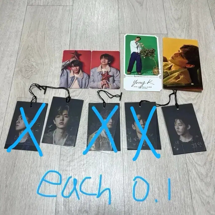 [BUNJANG] Day6 Entropy Message Card, Postcard, Polaroid Set / 네고가능 데이식스 엔트로피 네겐트로피 뚫지 앨범2종 메세지카드 엽서 폴라