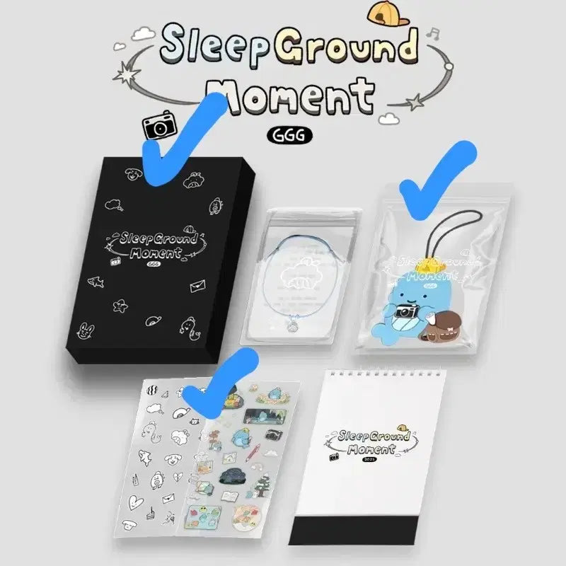 [BUNJANG] Jamtteul GGG Project Nametag, Re-ge Tag Sticker Bundle Set / 잠뜰 GGG 프로젝트 네임택 리거지택 스티커 일괄 판매