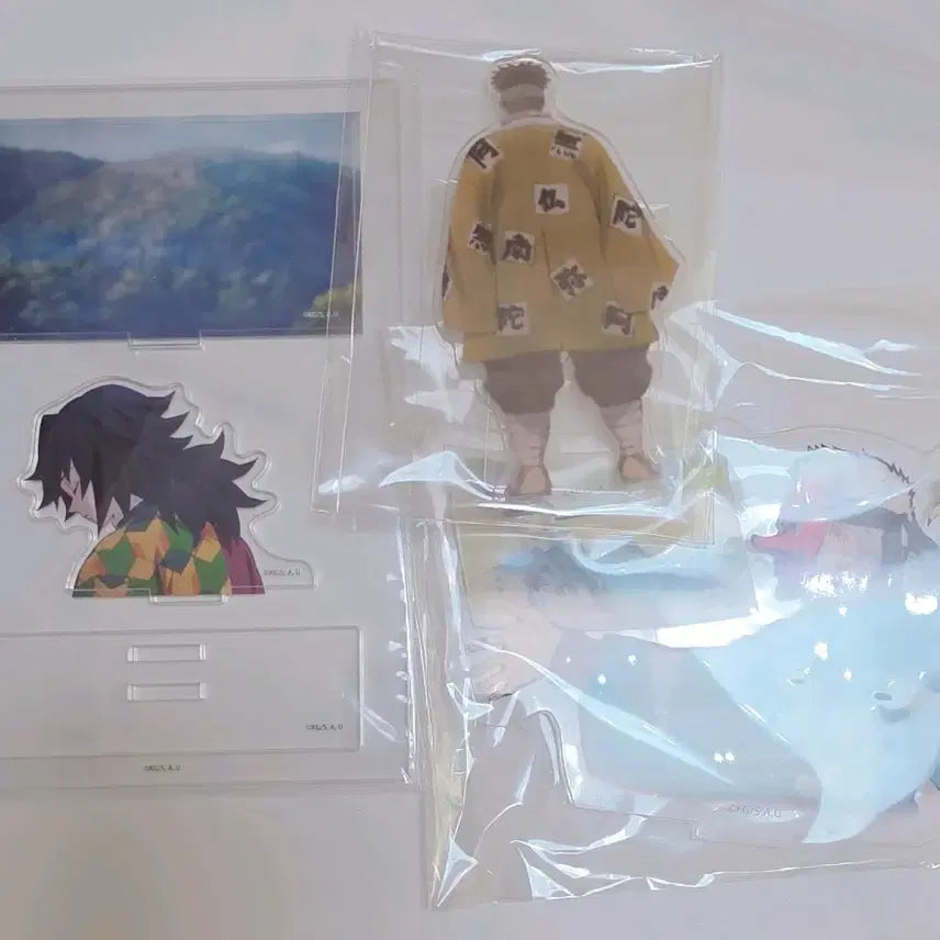 [BUNJANG] Demon Slayer Tomioka Giyu Mini Diorama Acrylic Stand / 귀멸의 칼날 귀칼 토미오카 기유 미니 디오라마 아크릴