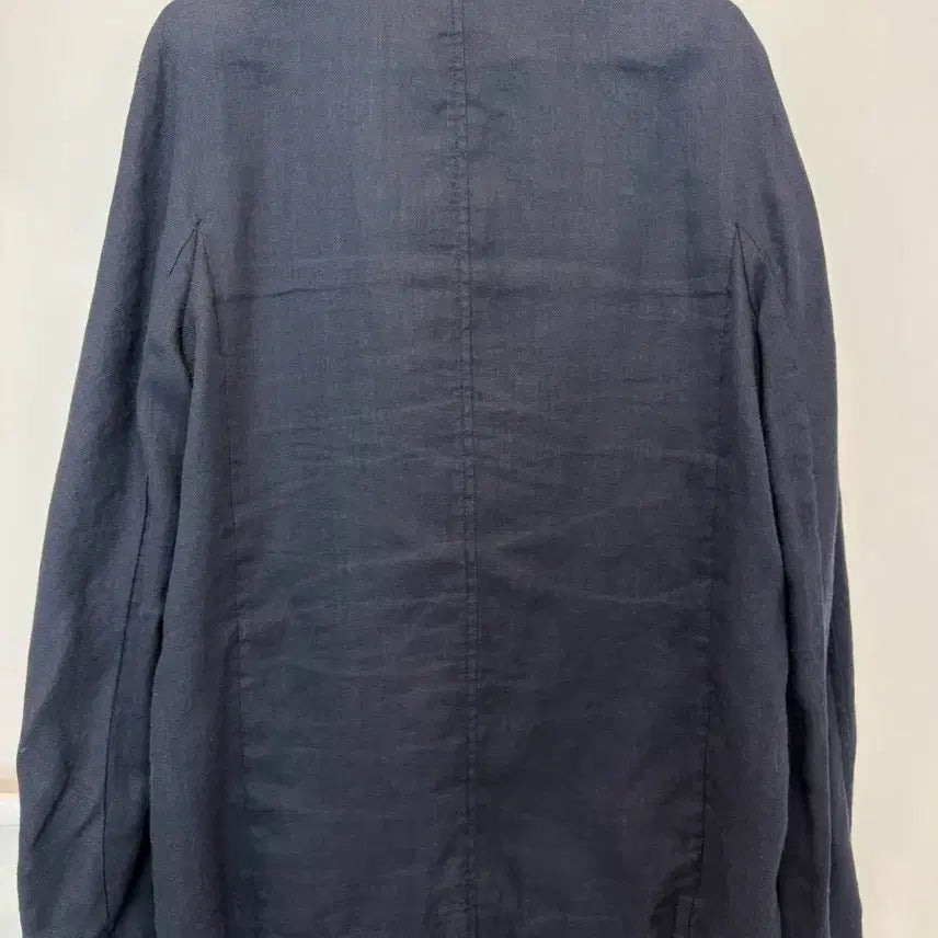 [BUNJANG] Vanessa Bruno Athe Navy Linen Jacket Size 36/55 / 바네사브루노 아떼 네이비 린넨 자켓 36/55사이즈(정품)