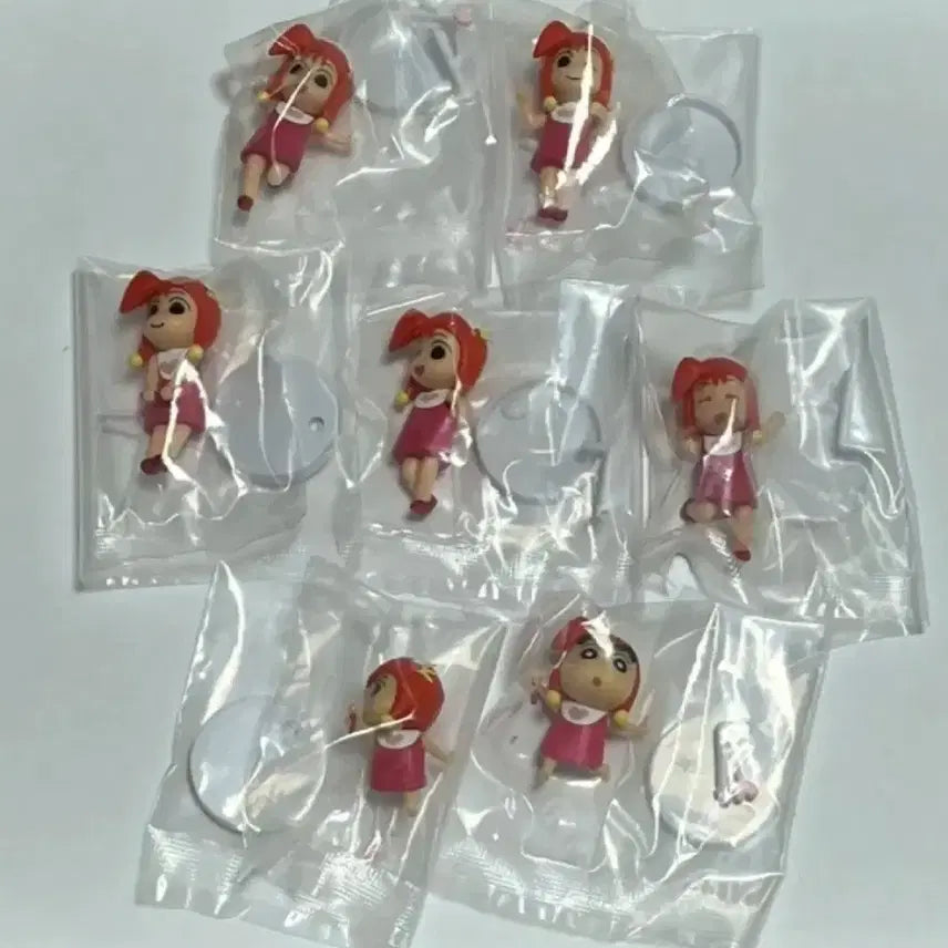 [BUNJANG] Moe P.I. Crayon Shin-chan Figure 7-Piece Full Set (Includes Hidden Chul-su) / 짱구 모에피 피규어 7종 풀세트 히든 철수 포함