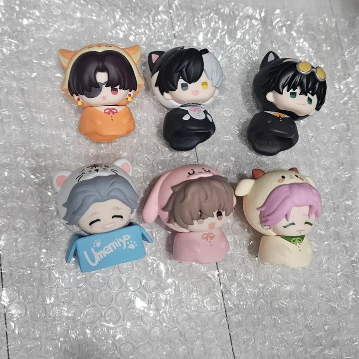 [BUNJANG] Winbre Sakura Stackup Animal Figure Bundle Set / 윈브레 사쿠라 스택업 쌓기 동물 피규어 일괄 판매