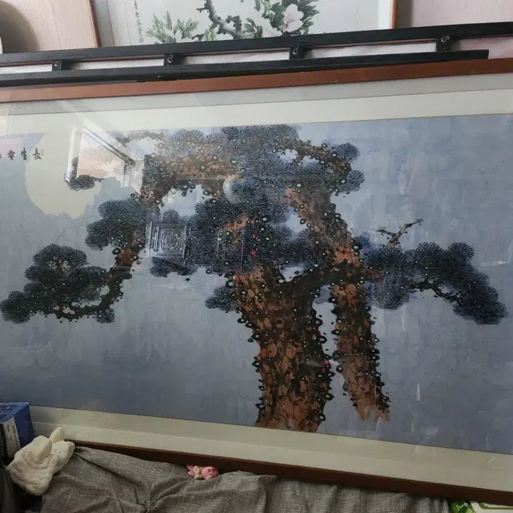 [BUNJANG] Pine Tree Painting with Frame / 소나무그림 155-89 가격제시해주세요