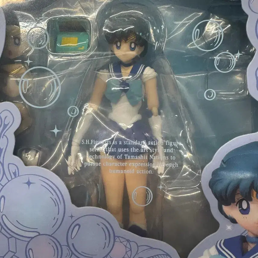 [BUNJANG] Bandai Tamashii Nations Sailor Mercury Action Figure / SHF 세일러 머큐리 (세일러문 피규어)