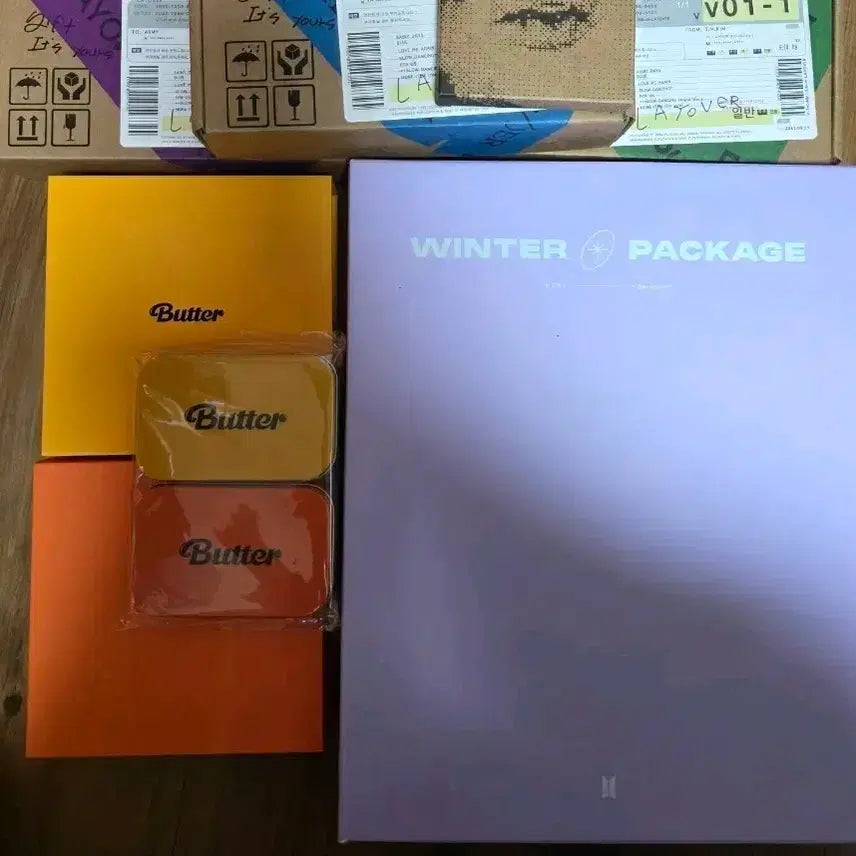 [SOLD OUT] 버터앨범 세트 일괄 양도 합니다(포카있음-위버스포카 포함)
