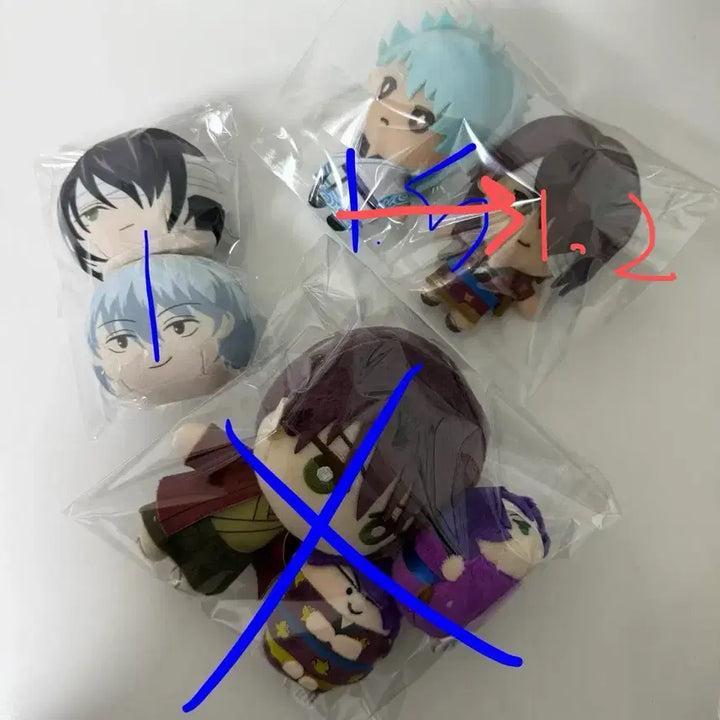 [BUNJANG] Gintama Chibi Nui &amp; Manju Set / 은혼 치비누이, 만쥬 세트