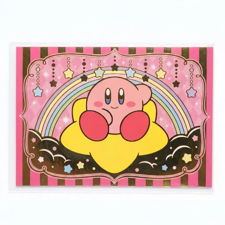[BUNJANG] Nintendo Kirby Fair Yamashiroya Limited Gold Foil Card / 닌텐도 별의 커비 페어 도쿄 야미시로야 한정 금박 카드 특전 노벨티