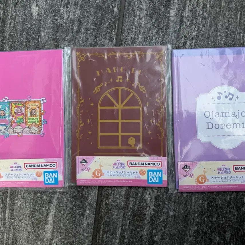 [BUNJANG] Kamikaze Kaitou Jeanne Remi Kuji Upper Prize Notebook Bundle Set / 꼬마마법사레미 레미 쿠지 하위상 공책 일괄