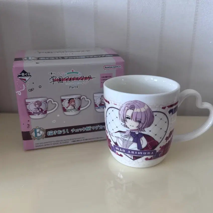 [BUNJANG] The Idolmaster ARIA Stage Mao Arimura Mug Cup / 학원 아이돌마스터 쿠지 part4 E상 아리무라 마오 머그컵