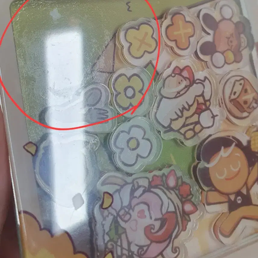 [BUNJANG] Cookie Run Acrylic Shaker Keyring / 쿠키런 아크릴 쉐이커 키링