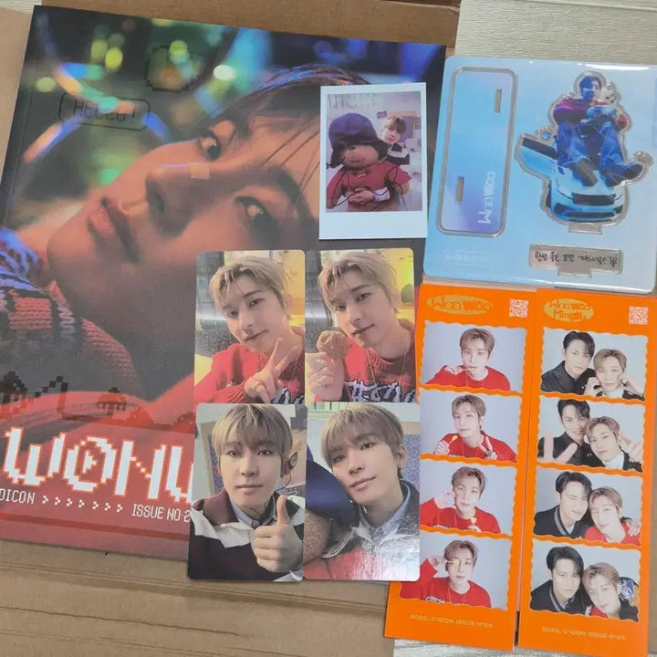 [BUNJANG] SEVENTEEN Wonwoo Dicon Personal Version Photocard and POB Photocard Set / 세븐틴 원우 디아이콘 개인버전(구성품 포카 및 특전 폴라포카 포함)