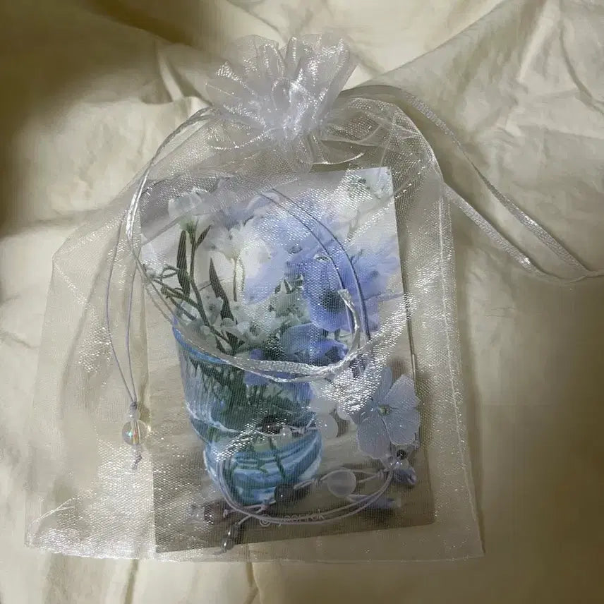 [BUNJANG] Light Green Delphinium Bookmark / 연록 끈갈피 책갈피 델피늄 판매