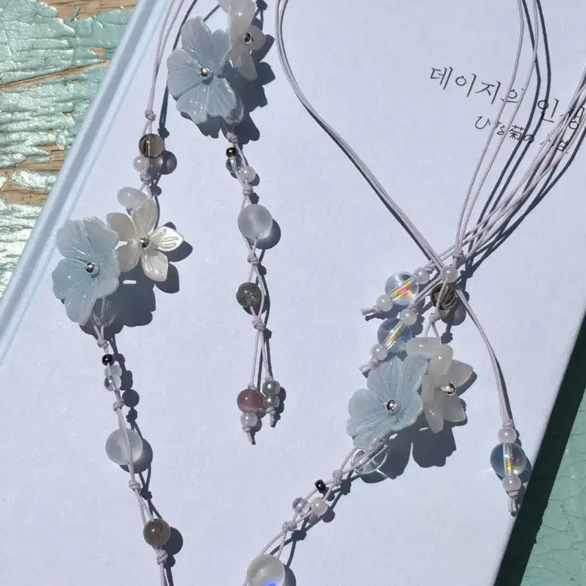 [BUNJANG] Light Green Delphinium Bookmark / 연록 끈갈피 책갈피 델피늄 판매