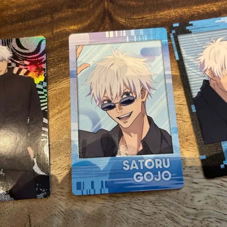 [BUNJANG] Jujutsu Kaisen Satoru Gojo Card Bundle Set (3 Types) / 주술회전 고죠 사토루 카드 3종 일괄