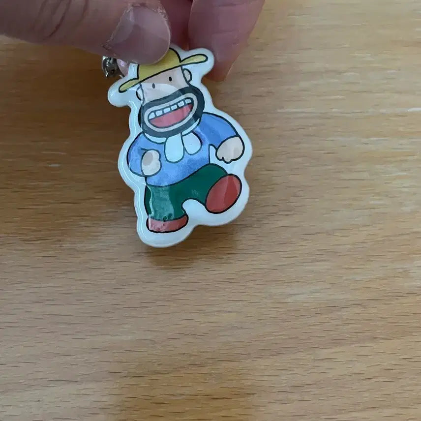 [BUNJANG] Uncle Call Vintage Keychain / 칼아저씨 빈티지 키링