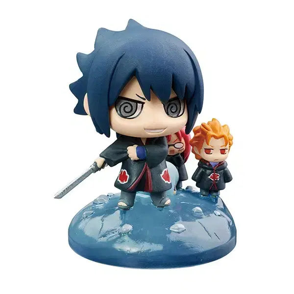 [BUNJANG] Naruto Akatsuki Sasuke Puchikyarapopup! Figure / 나루토 아카츠키 사스케 푸치캐러 피규어