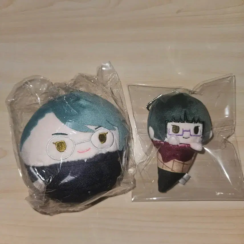 [BUNJANG] Jujutsu Kaisen Maki Zenin Fuwacro Ring &amp; Ice Tappy Plush Bundle / 주술회전 젠인 마키 후와코로링, 아이스 타피누이 일괄