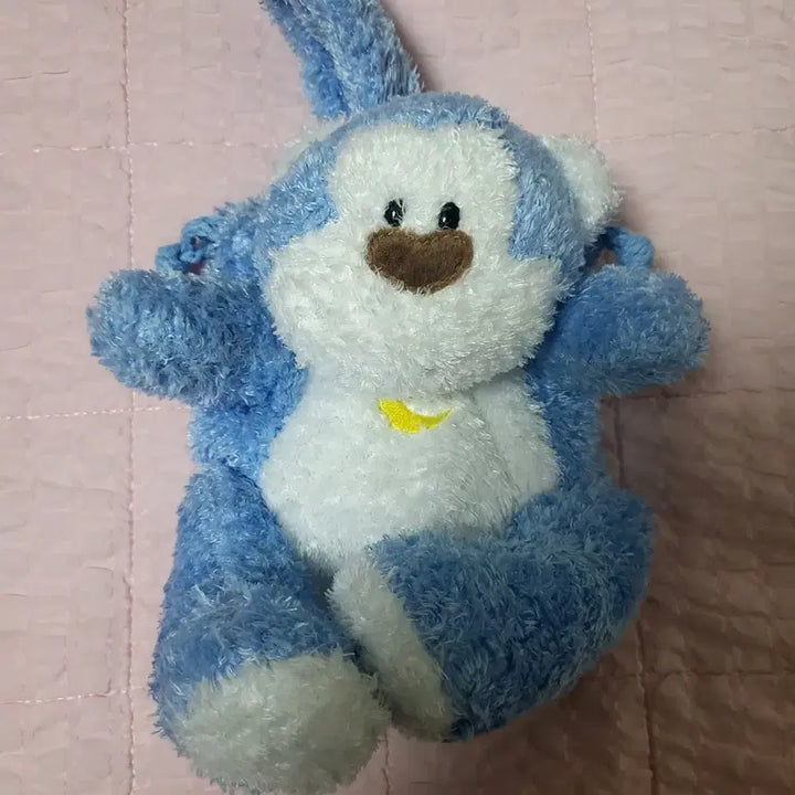 [BUNJANG] Classic Blue Bear Doll Pouch / 고전 블루베어 인형 주머니 파우치 고전문구