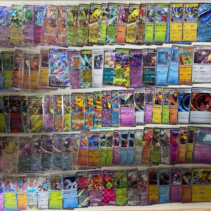 [BUNJANG] Pokemon Holo Card Bundle Set (177 pcs) / 무료배송) 포켓몬카드 홀로그램 일괄판매