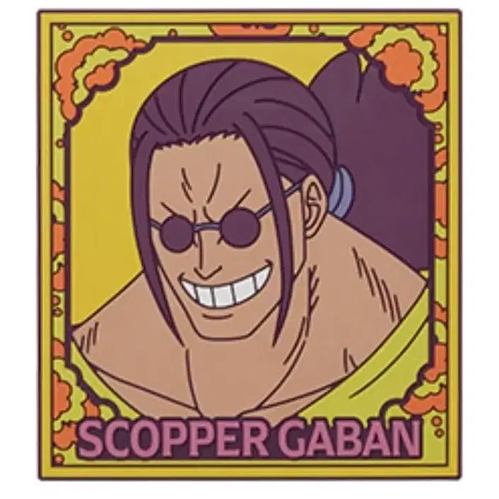[BUNJANG] One Piece Roger Pirates Ichiban Kuji J Prize Scopper Gaban Rubber Coaster / 원피스 로저해적단 J상 스코퍼 가반 러버코스터 제일복권 하위상