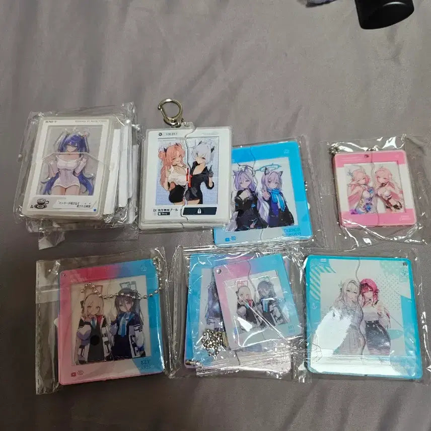 [BUNJANG] Blue Archive Acrylic Keychain / 블루아카이브 등 등 키링