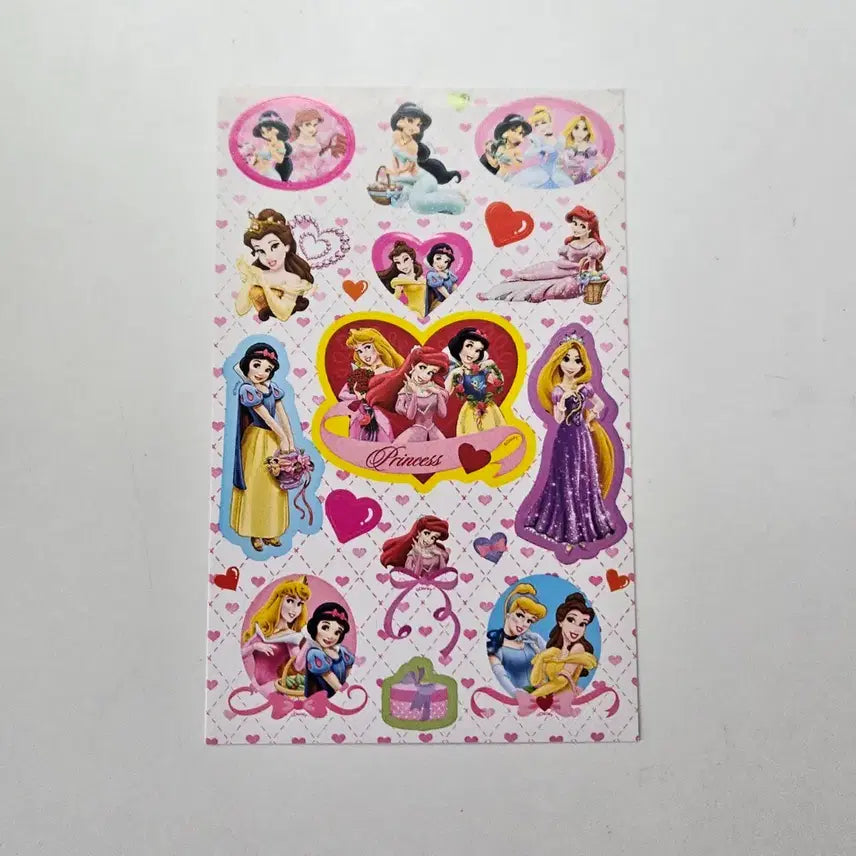 [BUNJANG] Classic Stickers Disney Princess / 고전스티커 디즈니 프린세스