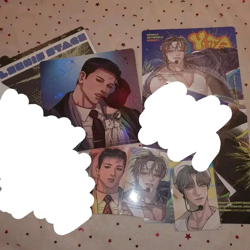 [BUNJANG] Sparkles Jojae Sonyeon Fancam Postcard Bundle Set / 스파클즈 조개소년 발화 직캠엽서 컬포 시그포카 엽서 일괄