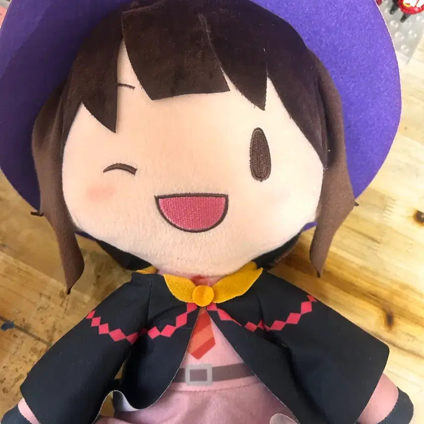 [BUNJANG] Konosuba Megumin Plush &amp; Tapestry Set / 코노스바 메구밍누이 판매 테피스트리