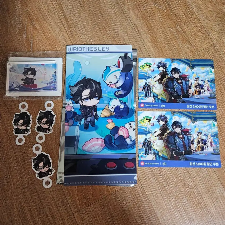 [BUNJANG] Genshin Impact Cafe Lyney Bundle Set / 원신 카페 라이오슬리 굿즈