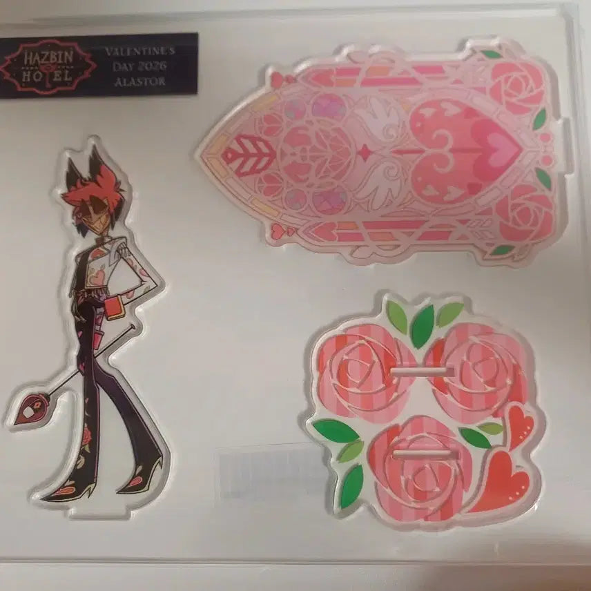 [BUNJANG] Alastor Valentine Limited Acrylic Stand / 미개봉 ) 해즈빈 호텔 알래스터 발렌타인 한정 아크릴 스탠드 양도