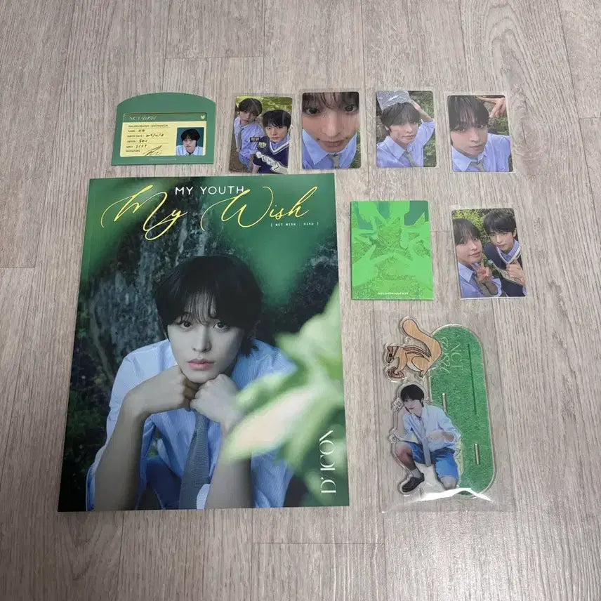 [BUNJANG] NCT WISH DICON Riku Version A Lucky Draw Photocard / 카톡 특전 nct wish 디아이콘 리쿠 A버전 (박스x)