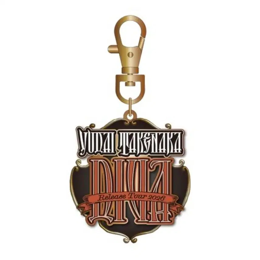 [BUNJANG] Yudai Takenaka DIVA Metal Keyring / 타케나카 유다이 DIVA 디바 메탈키링