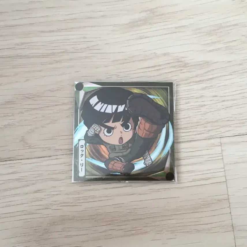[BUNJANG] Sealed Rock Lee Wafer Seal Sticker / 미개봉) 나루토 록리 웨하스 씰 스티커