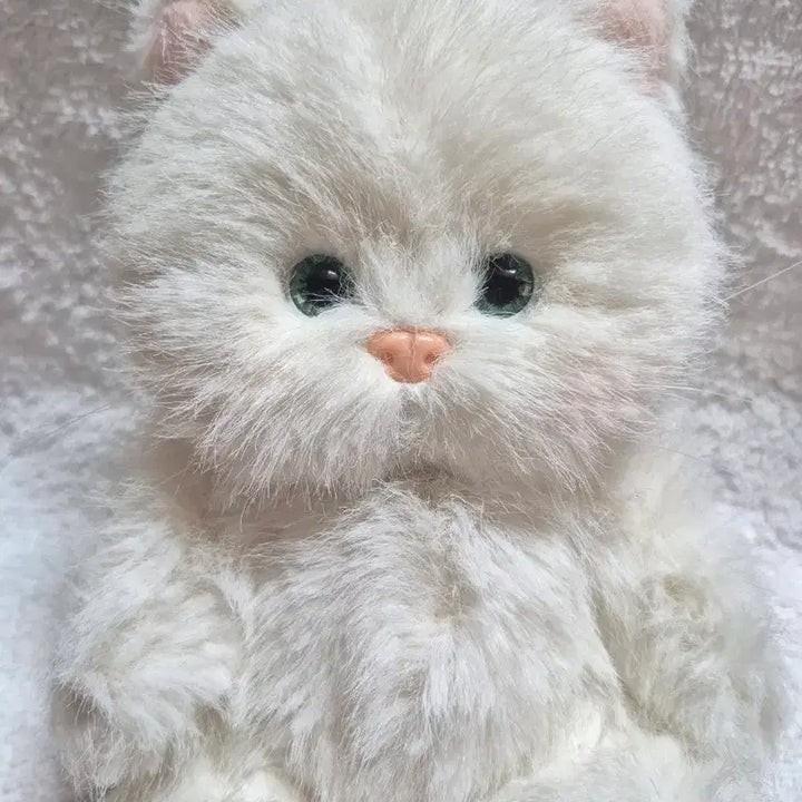 [BUNJANG] Teddy Tails Lena Cat White (S Size, 20cm) / (새상품)테디테일즈 레나캣 화이트 고양이 s사이즈 20cm