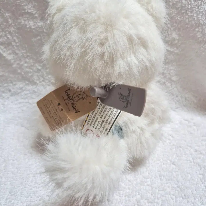 [BUNJANG] Teddy Tails Lena Cat White (S Size, 20cm) / (새상품)테디테일즈 레나캣 화이트 고양이 s사이즈 20cm