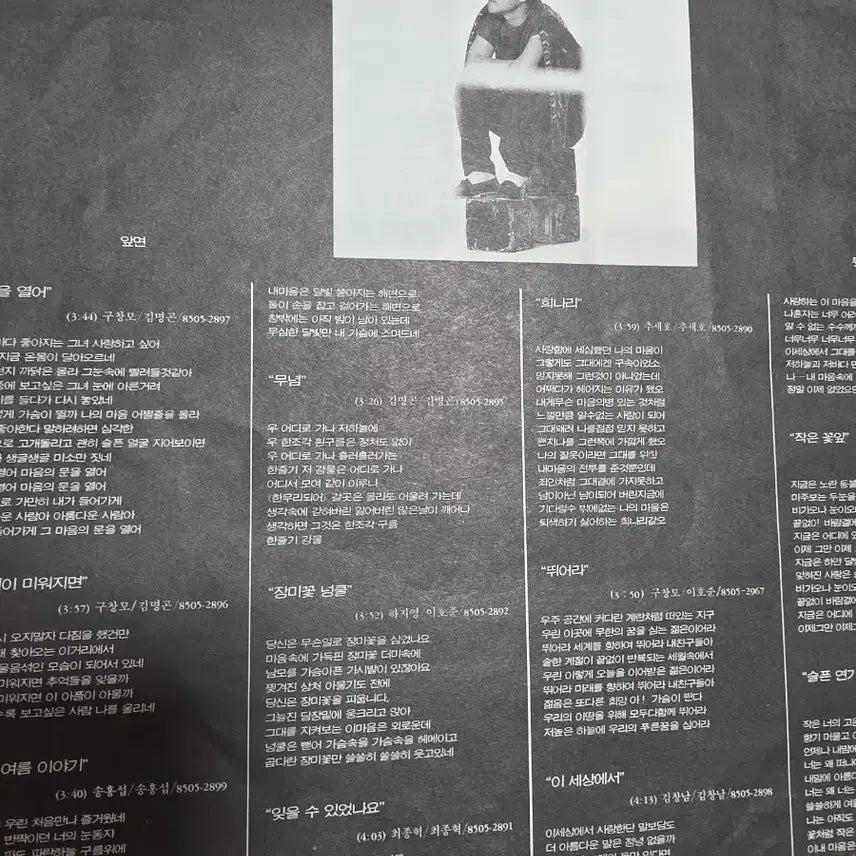[BUNJANG] Koo Chang Mo Mun-eul Yeoreo LP / 구창모 문을열어 LP