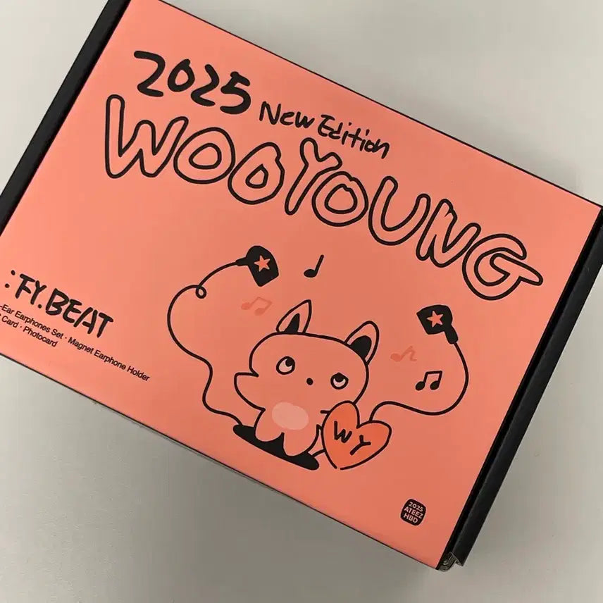 [BUNJANG] ATEEZ Wooyoung 2025 Birthday MD Kit / 2025 에이티즈 우영 생일 엠디 이어폰 키트 양도
