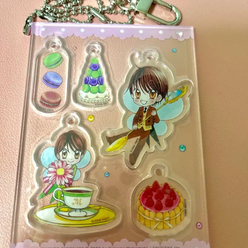 [BUNJANG] Yumeiro Patissiere Cafe Ver. Acrylic Keyring / 꿈빛파티시엘 팝업 아크릴키링 카페ver