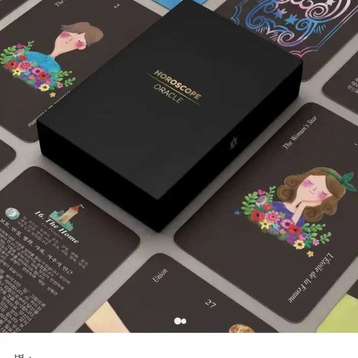 [BUNJANG] Horoscope Oracle Card Image Deck (Funded Edition, Sealed) / 텀블벅 펀딩 호로스코프 오라클 카드 이미지덱 미개봉 새상품