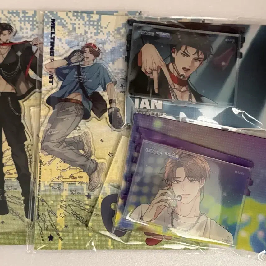 [BUNJANG] Resin Sparkles Heaving Curve Ian Heaving Straightforward Fan Cam Acrylic Stand &amp; Fan Cam Postcard / 레진 스파클즈 해빙곡선 해빙 이안 은산 직캠 아크릴 스탠드 직캠엽서