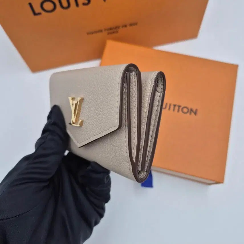 [BUNJANG] Louis Vuitton Lockmini Wallet Greige / 루이비통 락미니 윌렛 그레이지 새상품 락미니윌릿