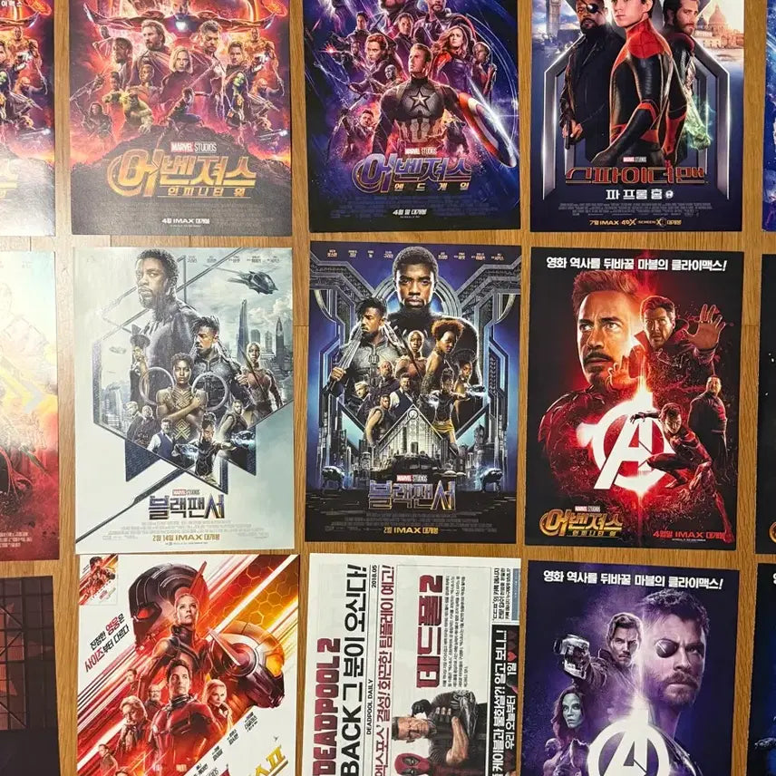 [BUNJANG] Marvel Avengers Spider-Man Movie Poster Collection (15 Types) / 마블 어벤져스/ 스파이더맨 등 영화 포스터 모음 15종
