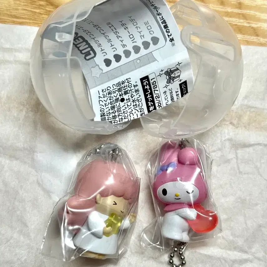 [BUNJANG] Sanrio Nakayoshi Pair Swing Gacha Bundle Set / [일괄]산리오 나카요시 사이좋은 페어 스윙 가챠