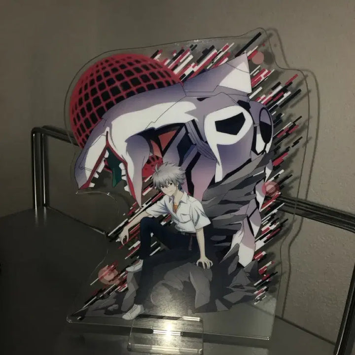 [BUNJANG] Evangelion Kaworu Big Acrylic Stand / 에반게리온 카오루 쿠지 빅 아크릴스탠드