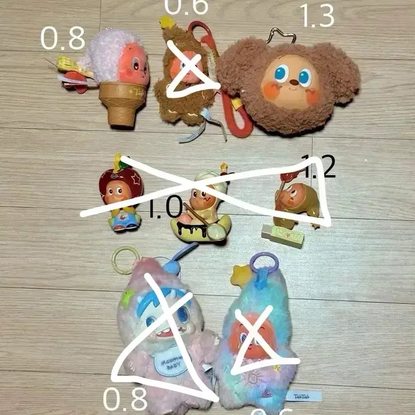 [BUNJANG] Pop Mart "A Little Star" "Delicious Bite" Coffee Puppy Vanilla Cookie Keychain &amp; Earphone Bag / 팝마트 작은별 맛있는 한입 커피강아지 바닐라쿠키 키링 이어폰백