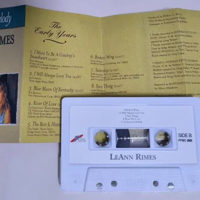 [BUNJANG] Rian Rhymes Unchained Melody Cassette Tape / 리안 라임즈 Unchained Melody (카세트테이프)