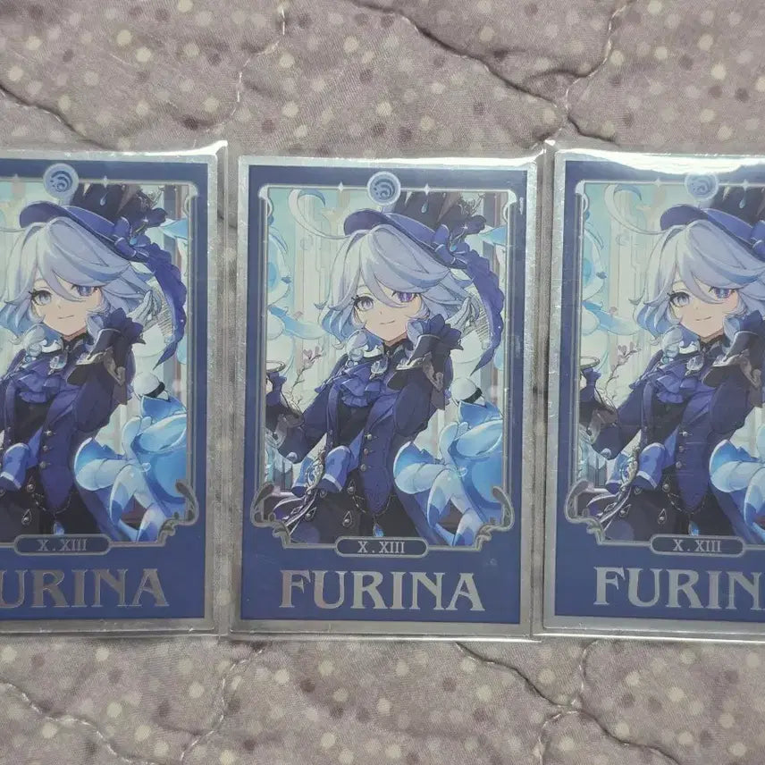 [BUNJANG] Genshin Impact Furina Oracle Cards Bundle Set / 원신 푸리나 점괘 3장 일괄