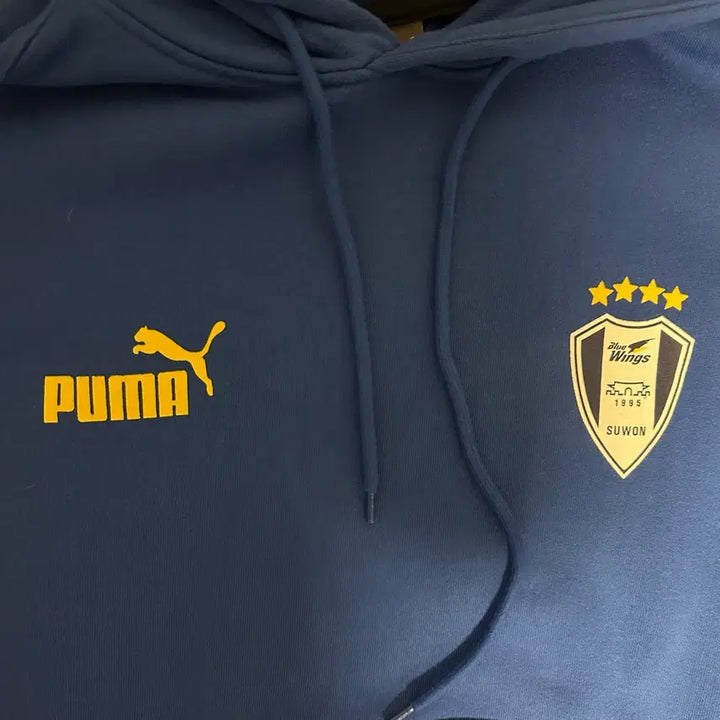 [BUNJANG] Rebelly Suwon Samsung FC Hoodie / S) 리빌리 수원삼성 후드티